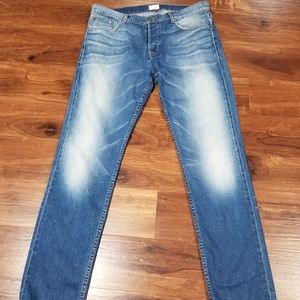 Hudson Sarton Slouchy Skinny Jeans 36 X 32